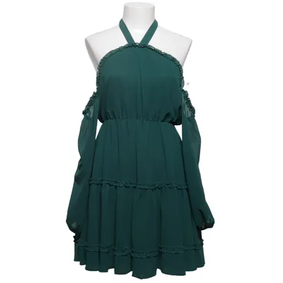 Cocktailjurk (Halterneck Off Shoulder Dress) van Iva Nikolina x NA-KD Polyester