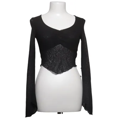 Crop top (Black) from Delias Polyester
