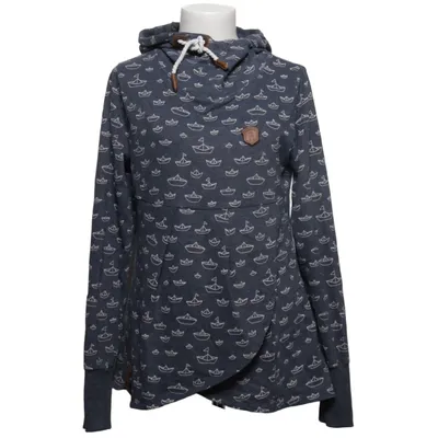Capuchon sweater (Blauw) van Naketano Katoen, Polyester