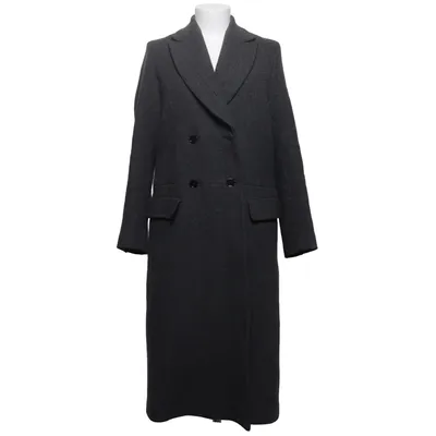 Coat (Gray) from H&M Studio Polyamide, Polyester, Viscose, Wool