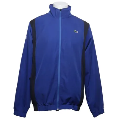 Regnjakke (Blå, Sort) fra Lacoste Sport Bomuld, Polyester