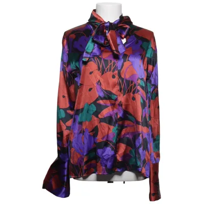 Blus (Flerfärgad) från Cavaliere Elastan, Silke