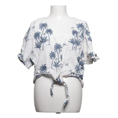 Top (Wit, Meerkleurig) van Desmond & Dempsey x H&M Linnen, Katoen