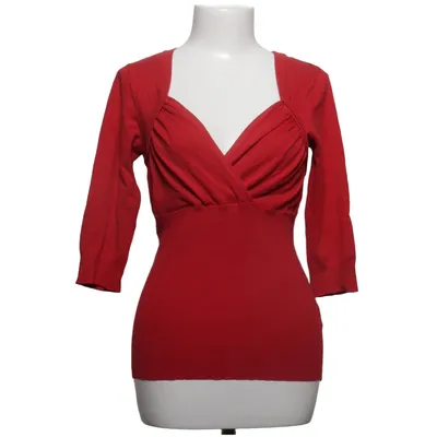 Pull-over (Rouge) de Jane Norman Coton, Nylon, Laine