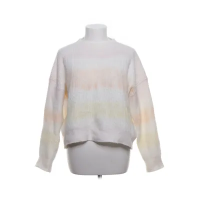 Sweater (White, Multicolored) from Luzabelle Polyester, Viscose, Wool