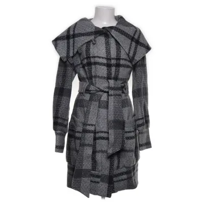 Manteau (Gris, Noir) de VILA Clothes Polyester, Viscose, Laine