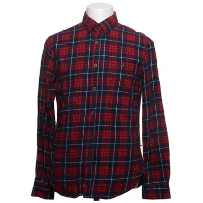 Chemise en flanelle (Rouge, Bleu) de Denim & Flower Coton