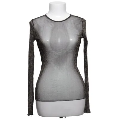 Haut (Noir, Or) de LA Hearts Élasthane, Fibre métallique, Polyamide, Polyester, Viscose