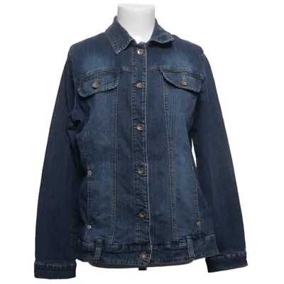 Denimjakke (Blå) fra Wissmach Bomuld, Elastan