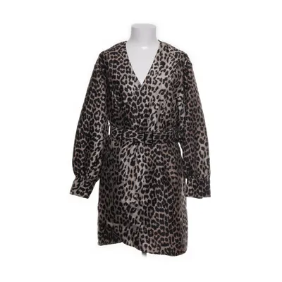 Omlottklänning (LA-SBLEOPARD JACQUARD DRESS) från Shoeby Polyamid, Polyester
