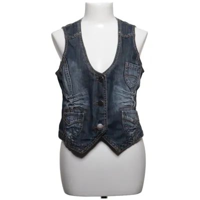 Denim vest (Blue) from Street One Cotton