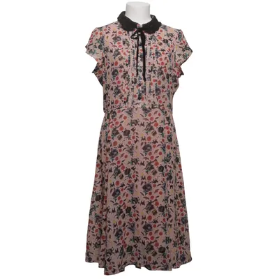 Dress (Multicolored, Beige) from Hell Bunny Polyester