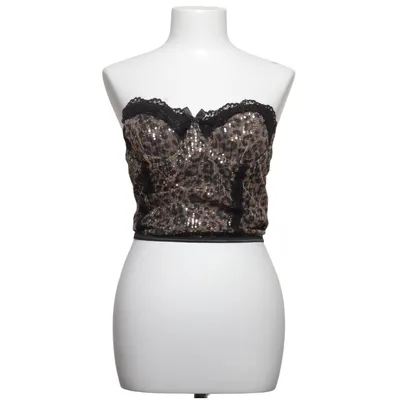 Bustier (Brun, Svart) från Romwe Elastan, Polyester