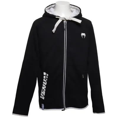 Huvtröja (Svart, Vit) från Venum Bomull, Polyester