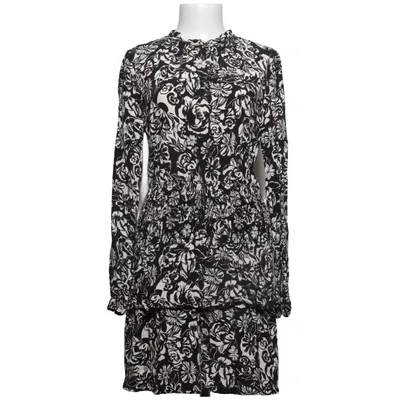 Kjole (Sort, Hvid) fra Lorsay Viscose