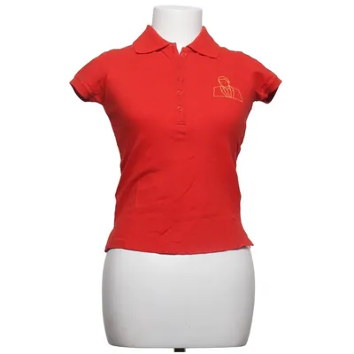 Pikétröja (Röd) från Continental Clothing Bomull, Elastan