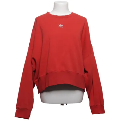 Collegetröja (Röd) från Adidas Originals Bomull, Elastan, Återvunnen polyester