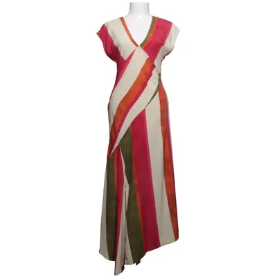 Dress (Pink, Beige, Green) from Mango Polyester