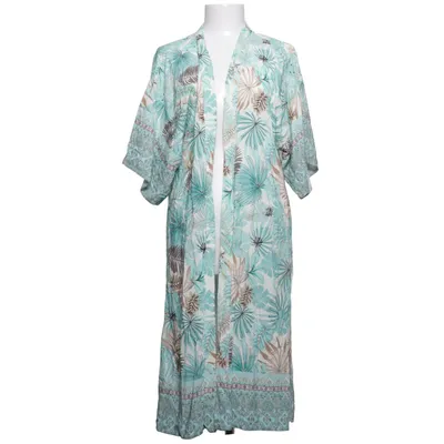Dressing gown (Blue, Multicolored) from Creme Fraiche Viscose
