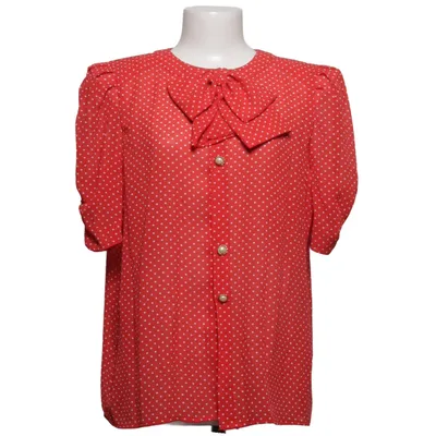 Blouse (Rood, Wit) van Luisa Spagnoli Polyester