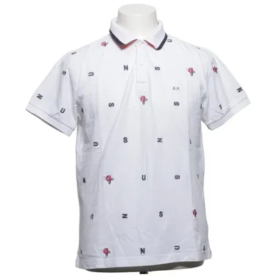 Polo (Blanc, Multicolore) de Sun68 Coton, Élasthane