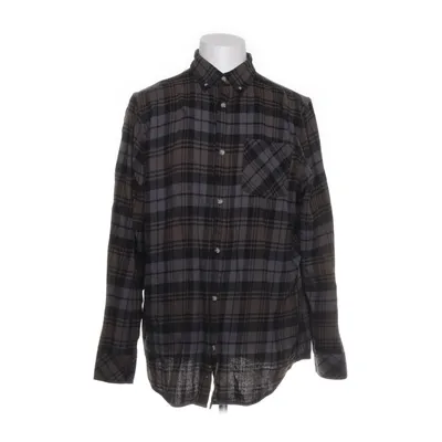 Chemise en flanelle (Gris, Marron, Noir) de EP Collection Coton