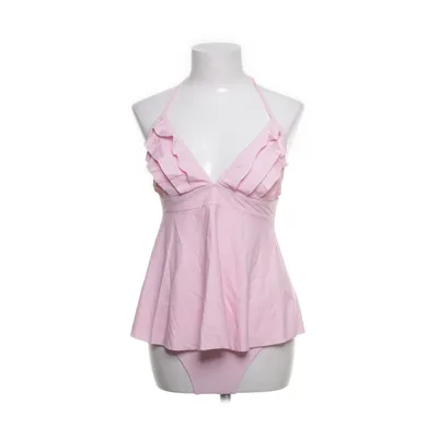 Tankini (Roze) van Shein Elastaan, Polyamide