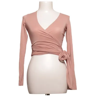 Wrap top (Pink) from Blaumax Cotton, Elastane, Lyocell