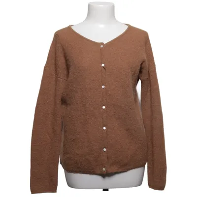 Cardigan (Bruin) van Sézane Acetaat, Alpacawol, Katoen, Polyamide