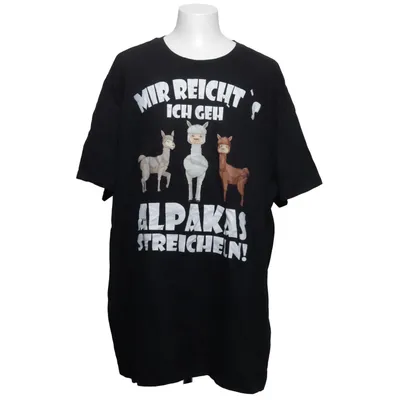 T-shirt (Zwart) van Gildan Katoen
