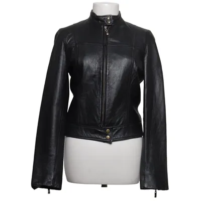 Lederjacke (Schwarz) von BC Company Acetat, Leder, Polyamid