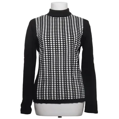 Sweater (Black, White) from Roman Cotton, Nylon