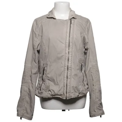 Bikerjakke (Beige) fra Tom Tailor Bomuld, Polyester