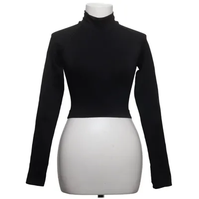 Crop top (LS CROPPED POLO GYM TOP) from Fashionablefit Elastane, Polyamide