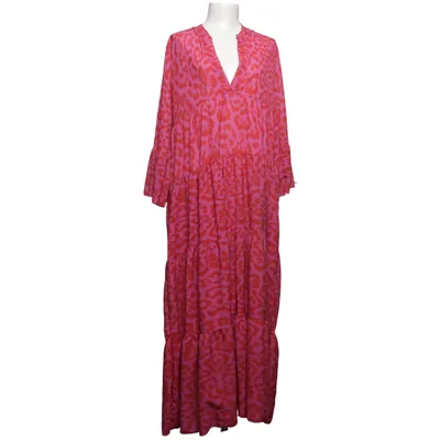 Maxi jurk (Roze, Rood) Elastaan, Viscose