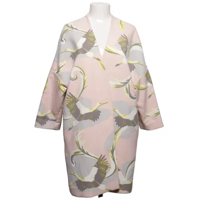 Frakke (Pink, Flerfarvet) fra H&M Elastan, Polyester