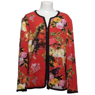 Veste (Rouge, Multicolore) de Basler Élasthane, Polyamide, Viscose