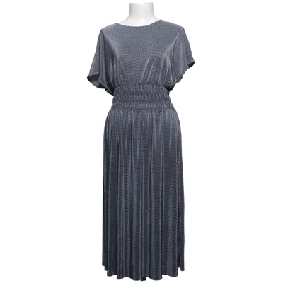 Jurk (Blauw, Bruin, Meerkleurig) van Sfera Collection Polyester