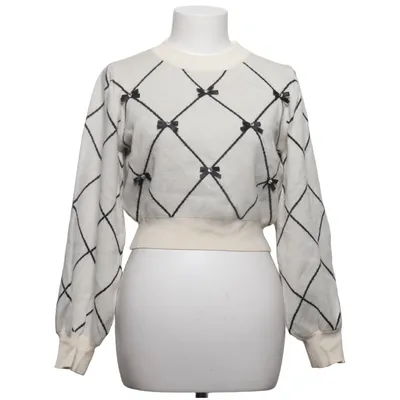 Pull-over (Beige, Noir) de Majestic Legon Polyamide, Polyester, Viscose