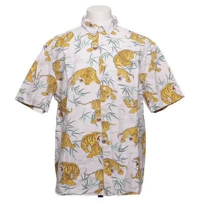 Chemise à manches courtes (Blanc, Multicolore) de L.O.G.G by H&M Coton