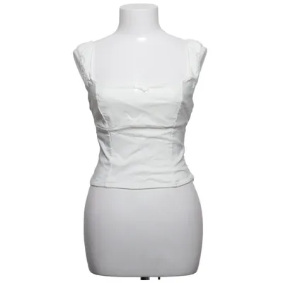 Bustier (Vit) från Bershka Elastan, Polyamid, Viskos