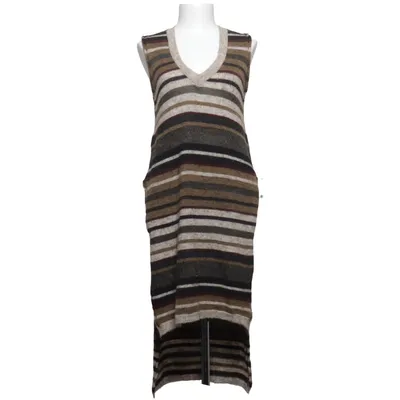 Slipover (Beige, Brun, Svart) från Zara Knit Akryl, Polyamid, Polyester, Ull