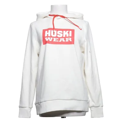Huvtröja (Vit, Röd) från Huski Wear Bomull, Elastan, Polyester