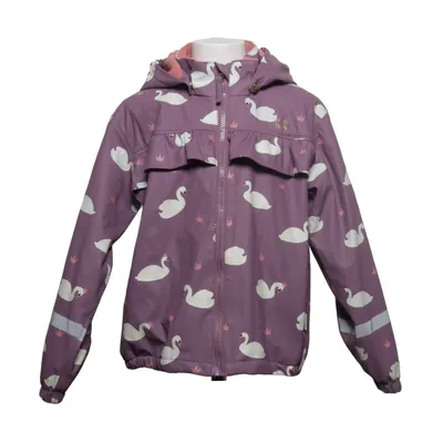 Regnjacka (Lila, Flerfärgad) från Petite Chérie Polyester, Polyuretan