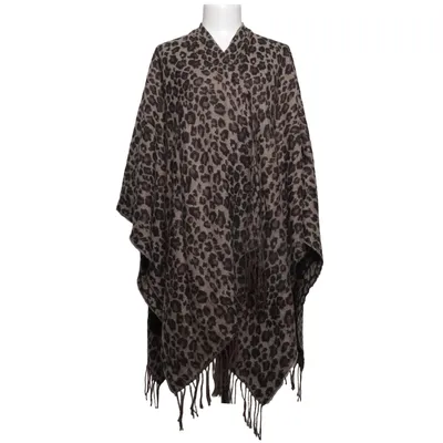 Poncho (Brown, Black) from Åhléns Acrylic