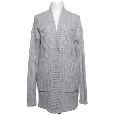 Cardigan (Gray) from Adidas Neo Acrylic, Metallic fiber, Polyester