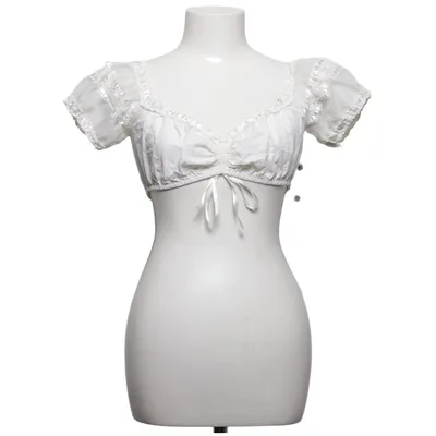 Dirndlblus (Vit) från Krüger Madl Bomull, Polyester
