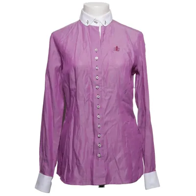 Shirt (Purple, White) from Fior Da Liso Cotton