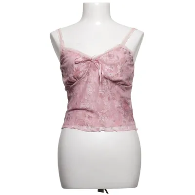 Top (Pink) von Romwe Elasthan, Polyester