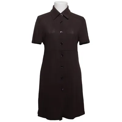 Shirt dress (Brown) from Missing Link Acetate, Polyester